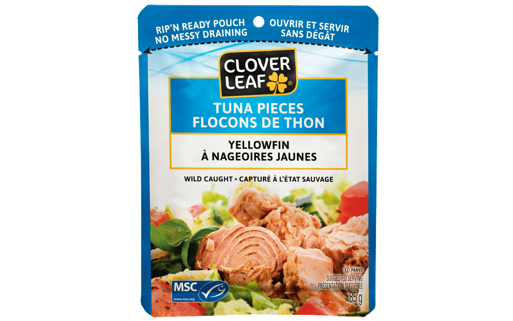 Rip 'n Ready Pouch ™ Tuna - Yellowfin - Clover Leaf
